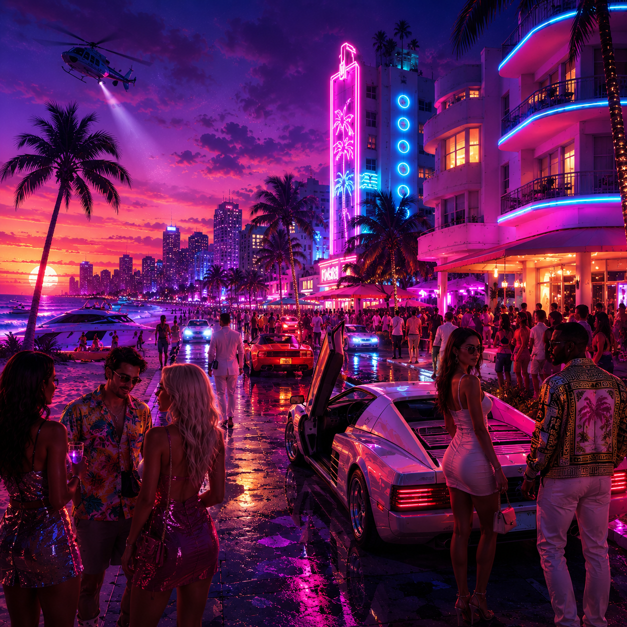 Vice City Sol nightlife